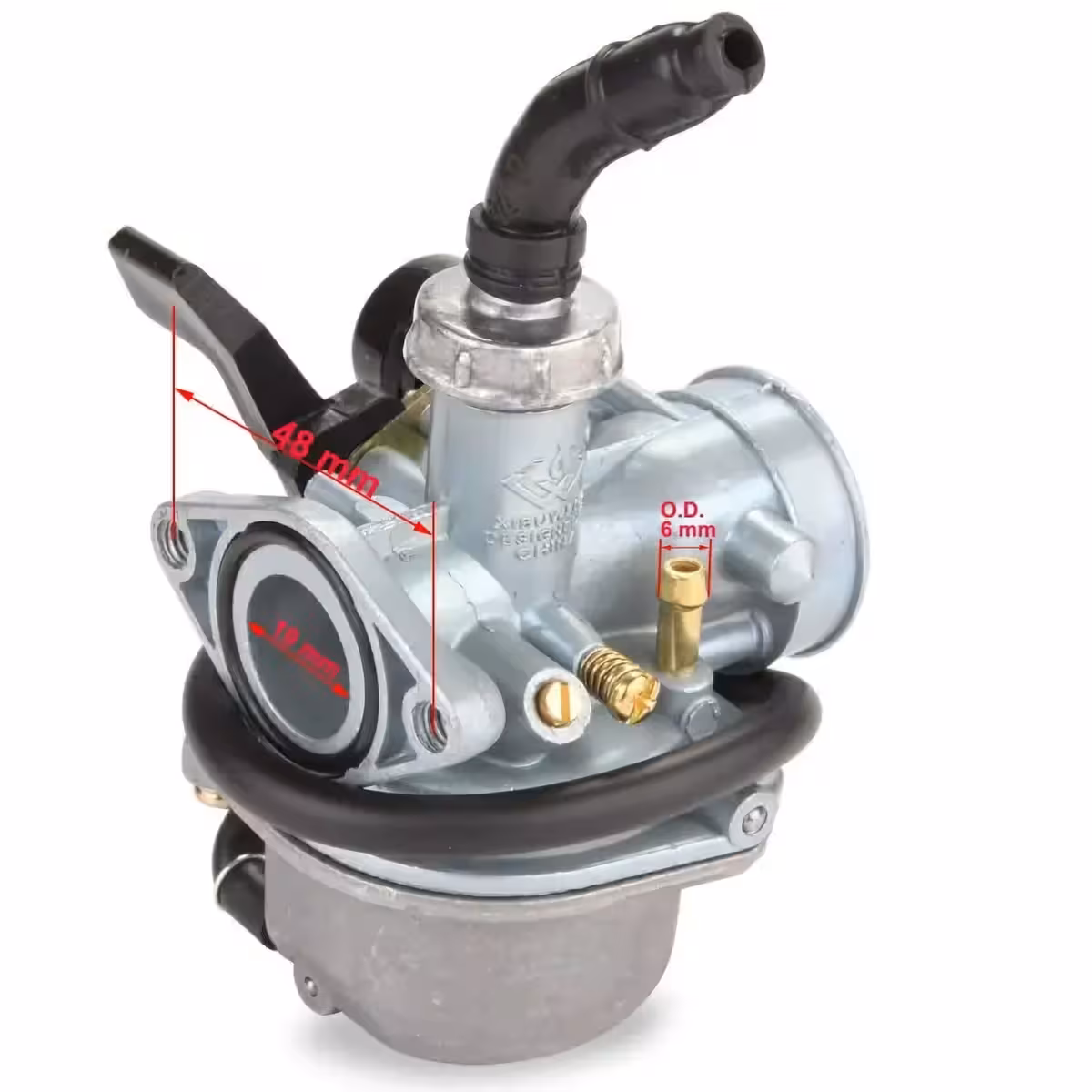 Popoln komplet z karburatorjem in zračnim filtrom za motorje 90cc