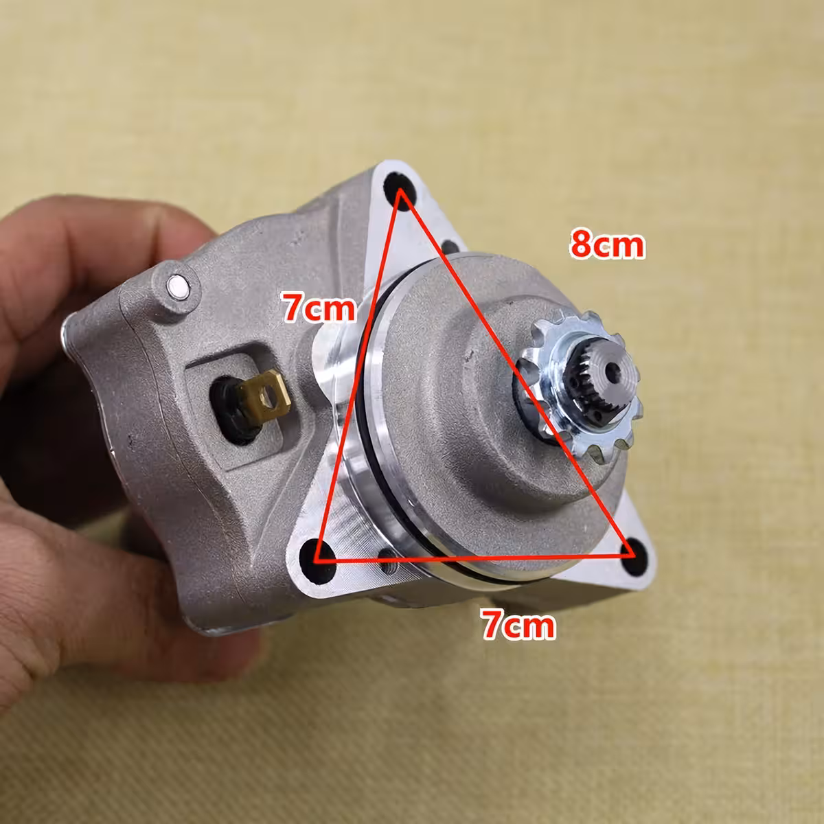 Elektromotor za 4-taktne motorje, ATV-je in pit bike