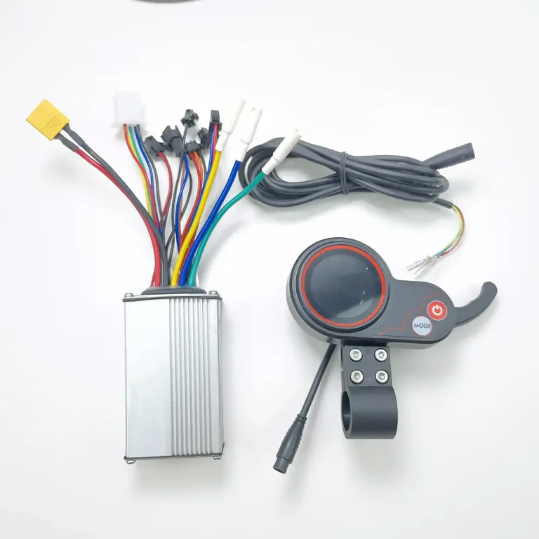 Celoten komplet kontroler + LCD + ročica 48V Popoln 48V komplet s kontrolerjem, zaslonom in plinom