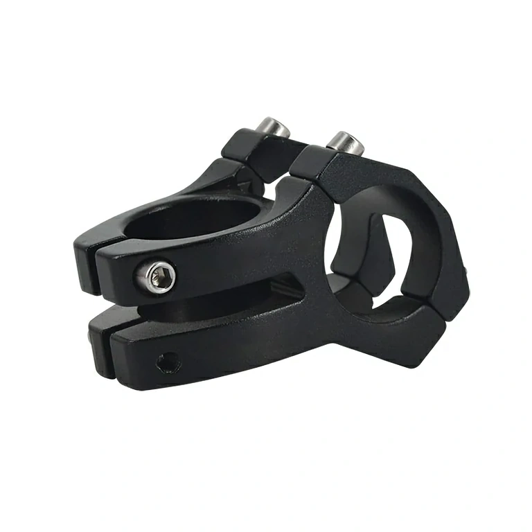 Športna kratka krmilo opora MTB 31.8 mm črna Športna kratka opora za MTB kolo, 31.8 mm, črna, iz lahkega in odpornega aluminija