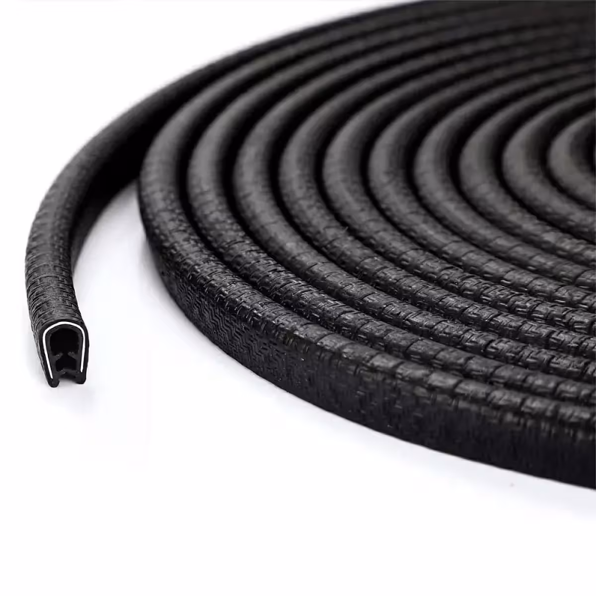 Črni zaščitni gumijasti trak za avtomobilska vrata