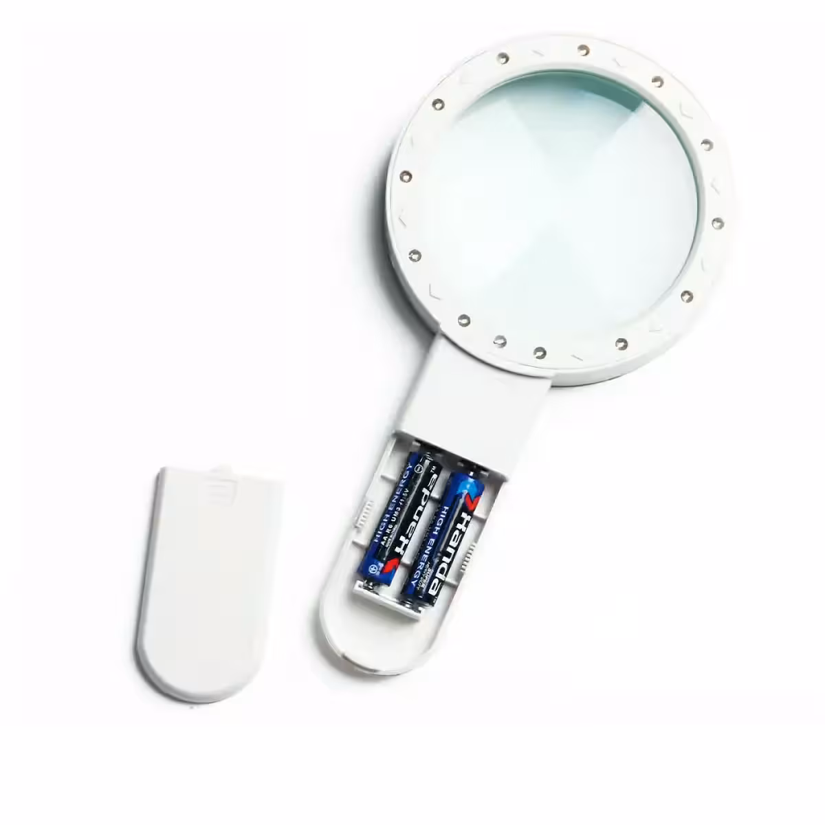 Ergonomska lupa z udobnim ročajem in močno osvetlitvijo