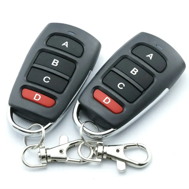 Radio daljinski upravljalnik s 4 gumbi za brezžične kontrolne sisteme