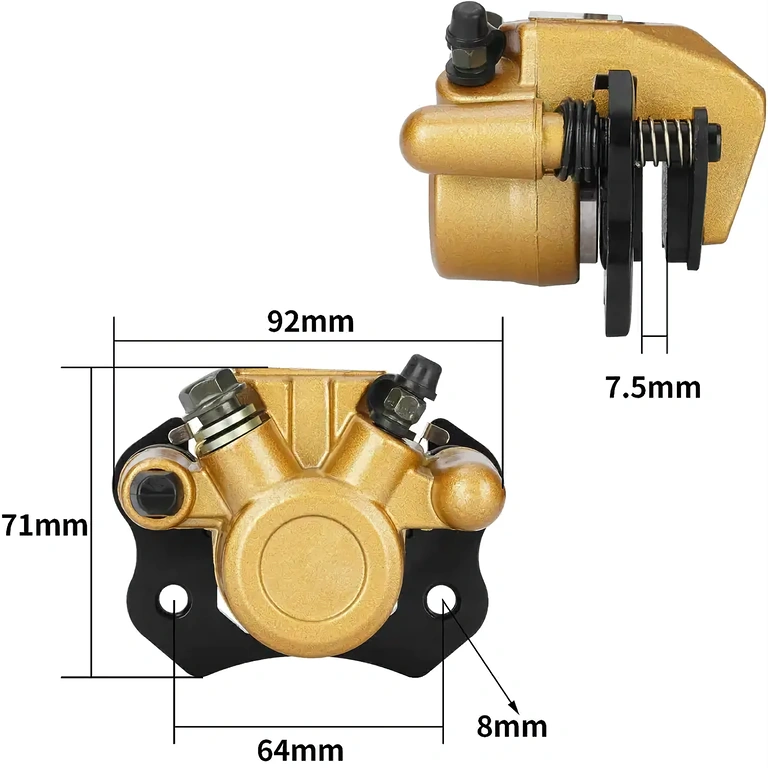 Univerzalna disk zavorna čeljust ATV Univerzalna zavorna čeljust ATV 50cc–250cc