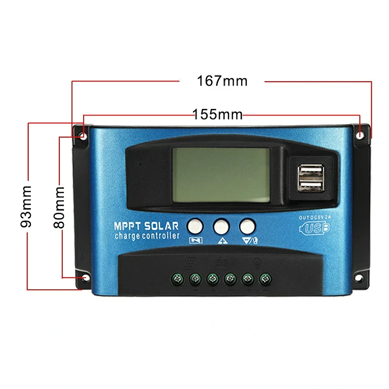 Krmilnik polnjenja za solarne sisteme majhnih dimenzij