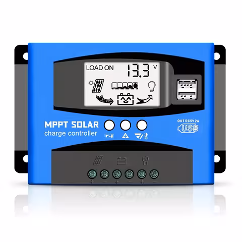 Solarni krmilnik MPPT 100A za sončne panele 12V/24V