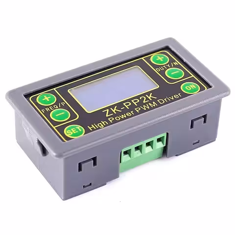 PWM regulator 5V–24V 8A – nadzor hitrosti, signala & časovnik