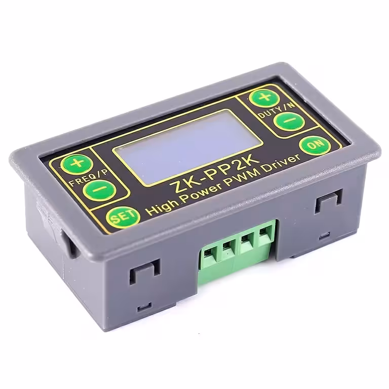 PWM regulator 5V–24V 8A – nadzor hitrosti, signala & časovnik