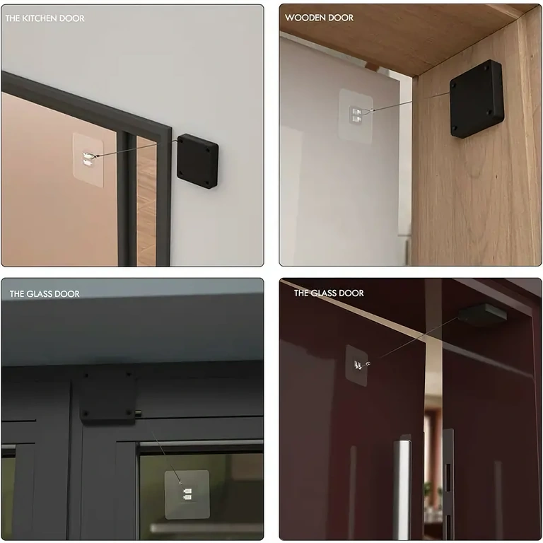 Samodejni sistem zapiranja vrat za javne prostore Rešitev za vrata v trgovinah, restavracijah, hotelih – samodejno zapiranje