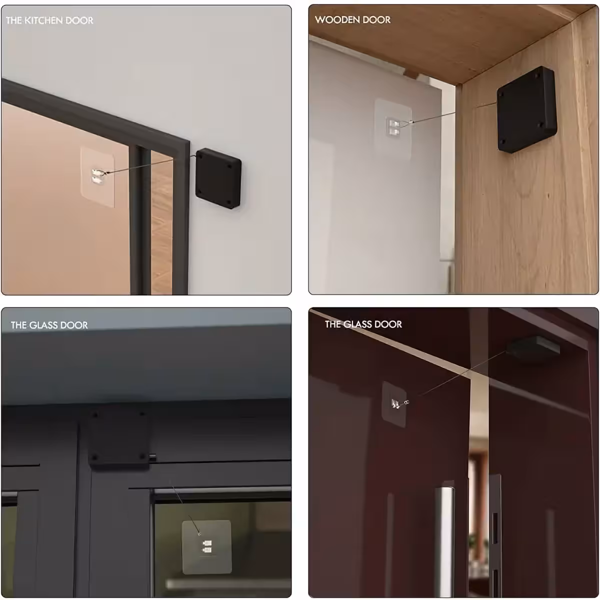 Rešitev za vrata v trgovinah, restavracijah, hotelih – samodejno zapiranje