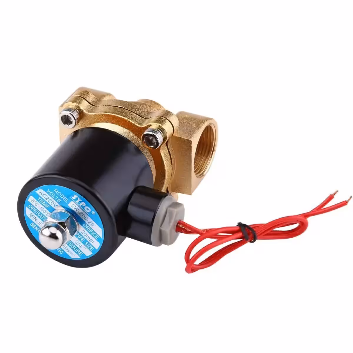 Elektroventil robustne konstrukcije, idealen za namakanje