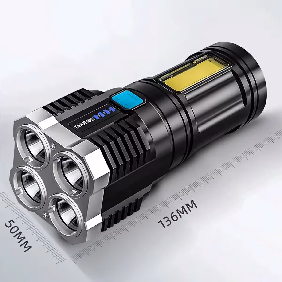 Kompaktna LED svetilka, idealna za nujne primere