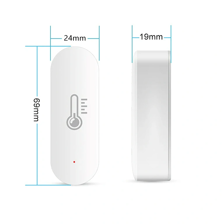 Majhna in učinkovita naprava za merjenje temperature in vlažnosti