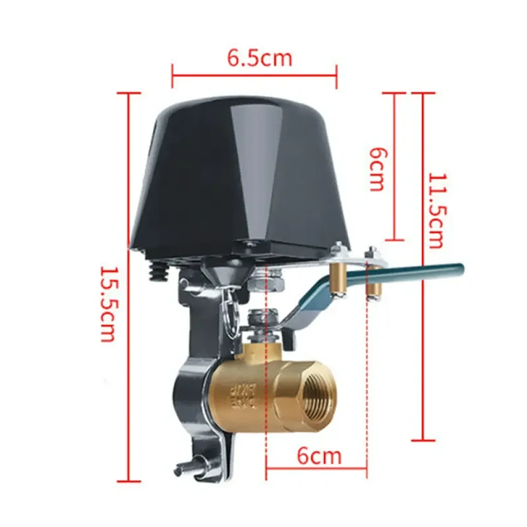 Kompakten dizajn, enostaven za namestitev Pametni Wi-Fi ventil kompaktnih dimenzij
