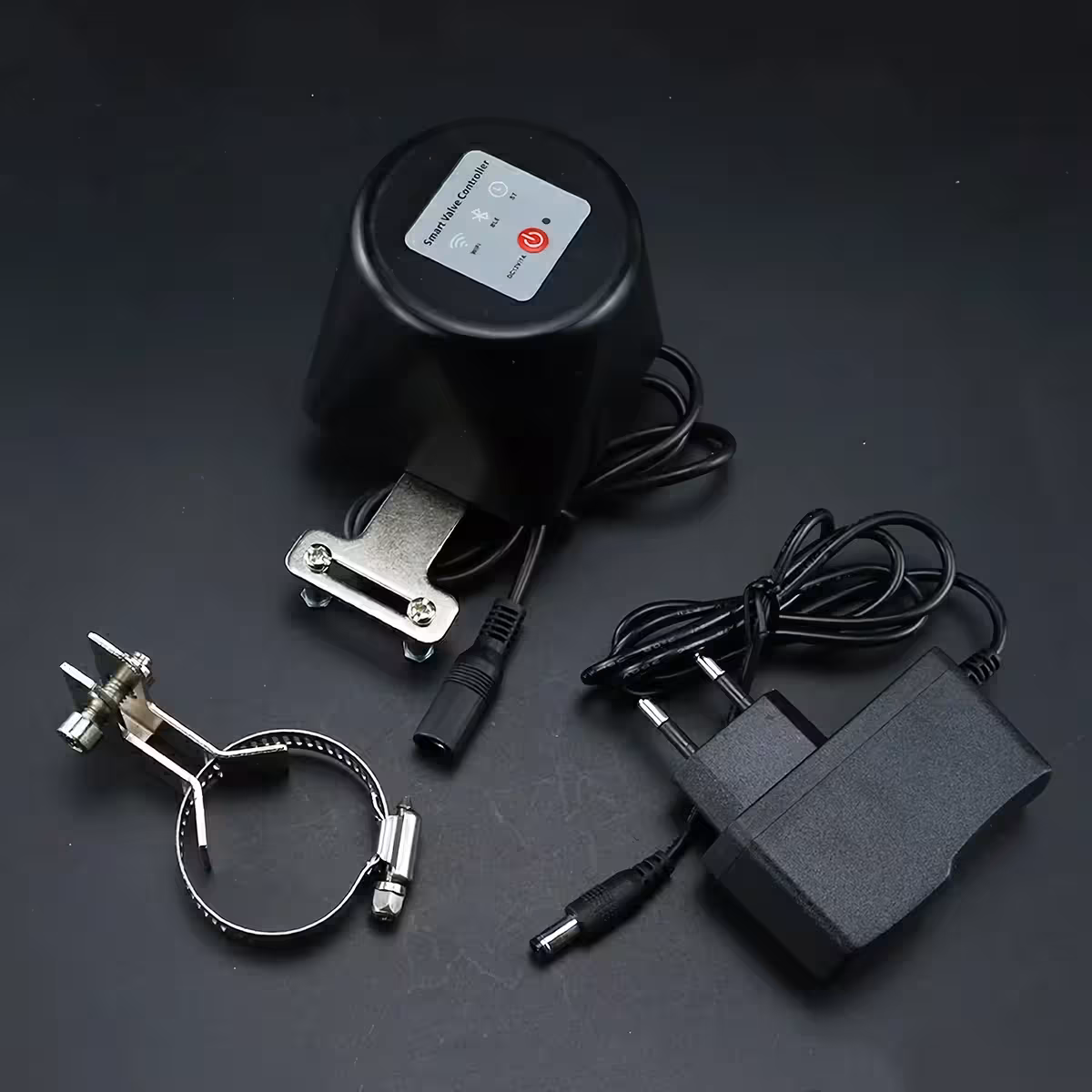 Priloženi dodatki za montažo Wi-Fi elektroventila