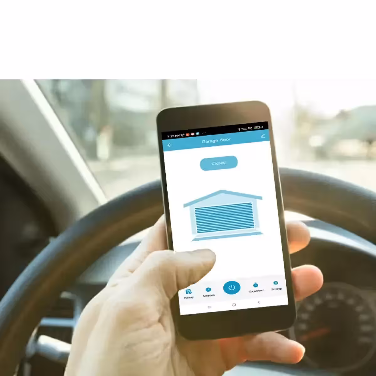 Modul za odpiranje vrat preko mobilne aplikacije, združljiv z Alexa in Google Home