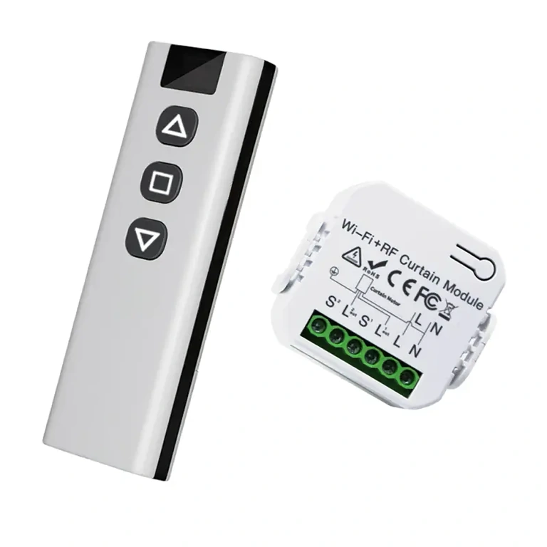 Podrobnost pametnega daljinskega upravljalnika za zavese, rolete ali žaluzije