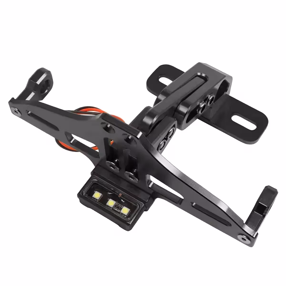 Univerzalni nosilec za motorne tablice, združljiv z več znamkami