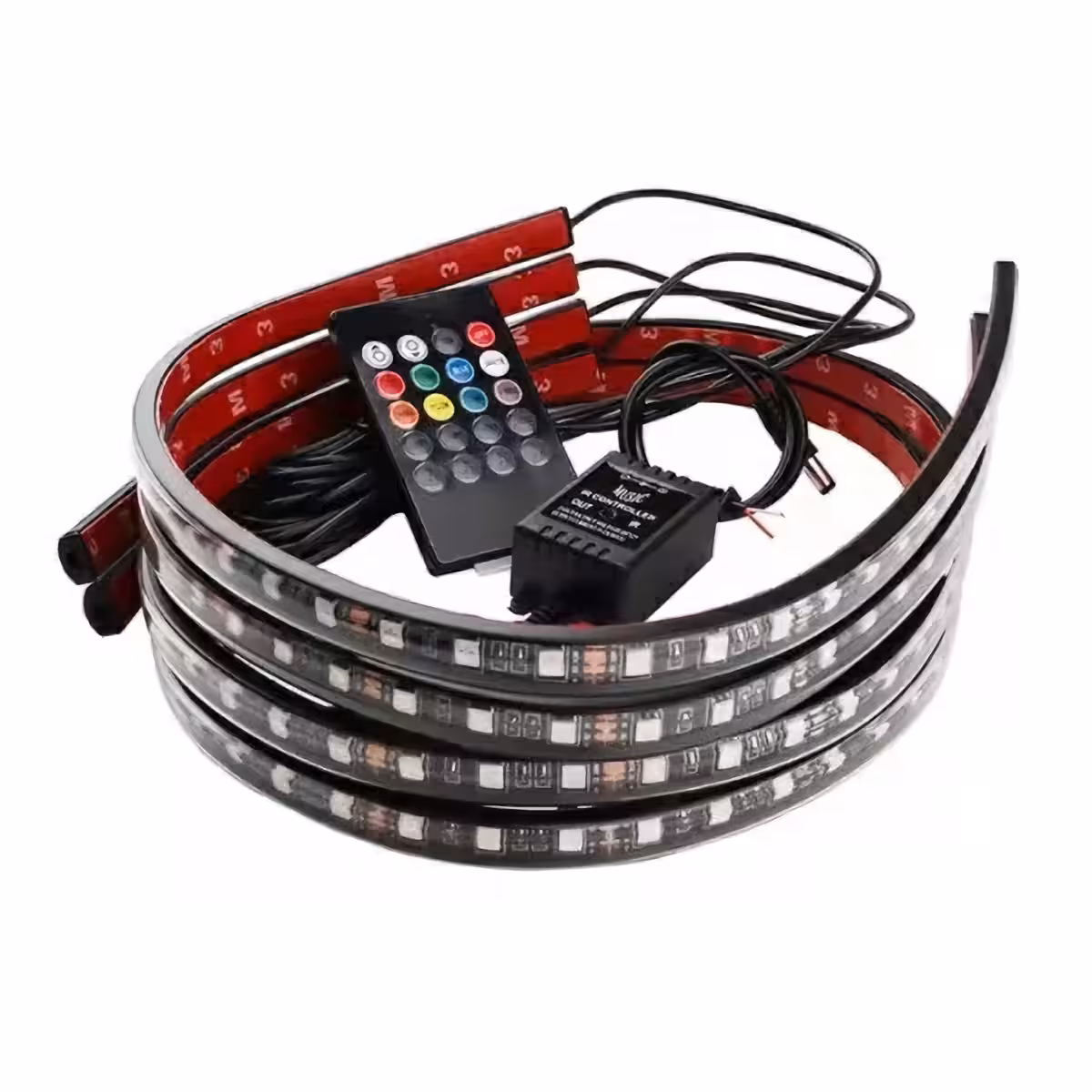 Upravljanje ambientalne svetlobe pod avtomobilom na daljavo