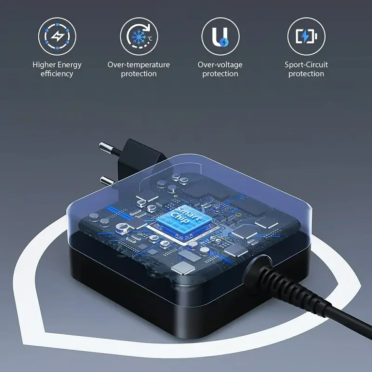 Prenosni USB-C polnilec 65W Prenosni USB-C polnilec 65W za mobilno uporabo