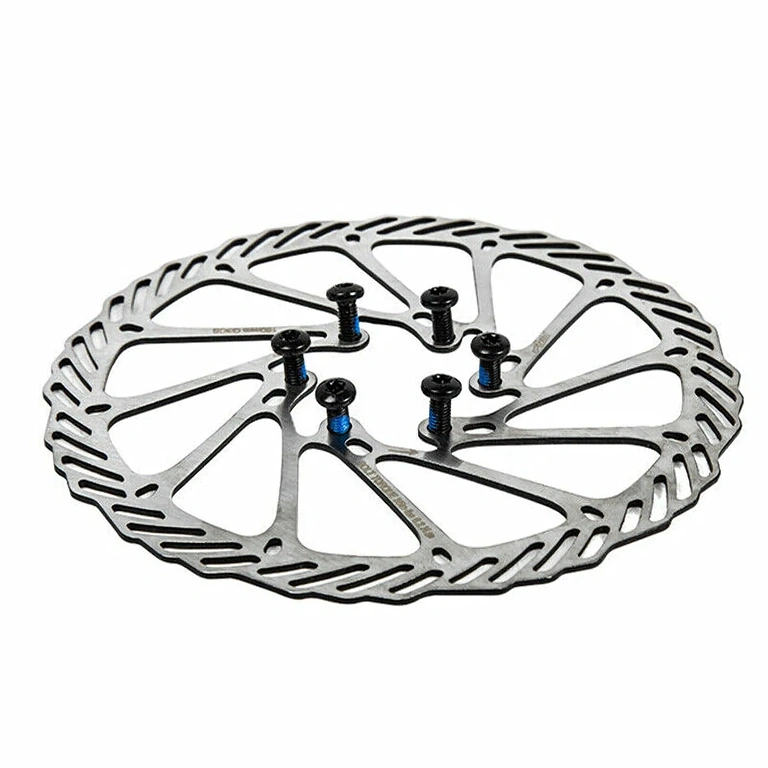 Pogled od blizu diska zavornega kolesa Avid G3 160mm, nerjaveče jeklo