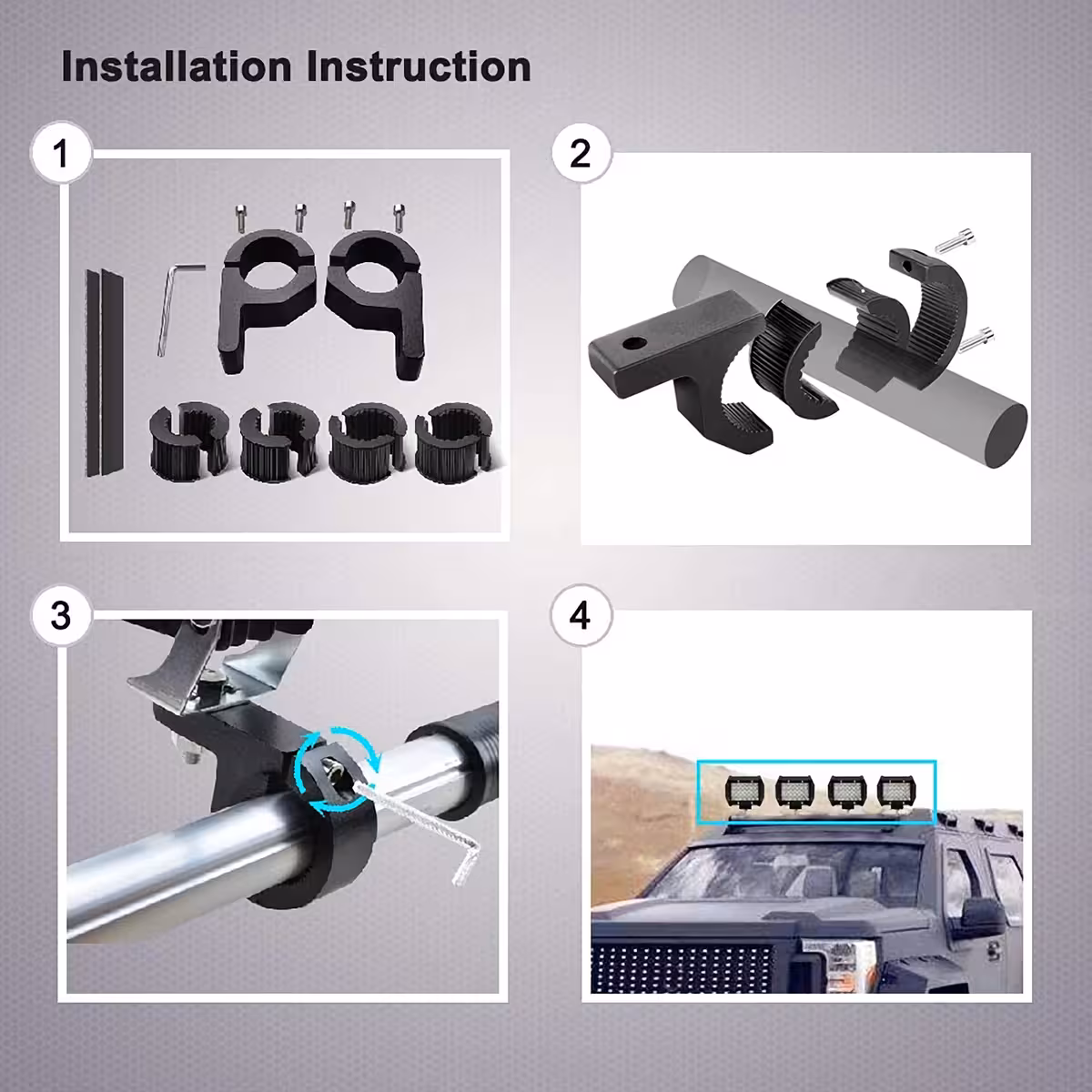 Aluminijast nosilec projektorjev za kolo
