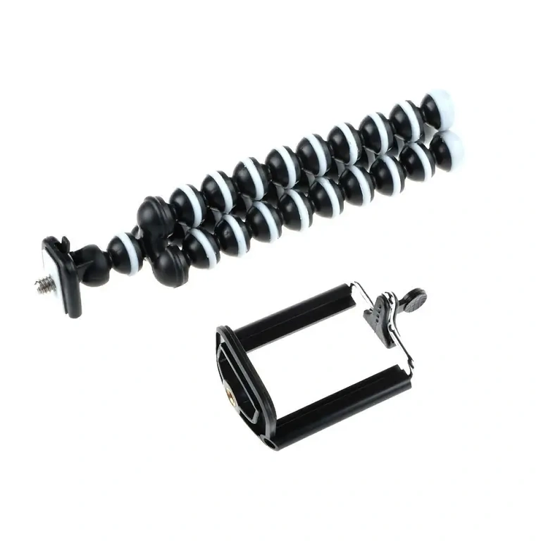 Stabilen stativ v željeni poziciji Stojalo, ki ostane stabilno po nastavitvi, za jasne fotografije