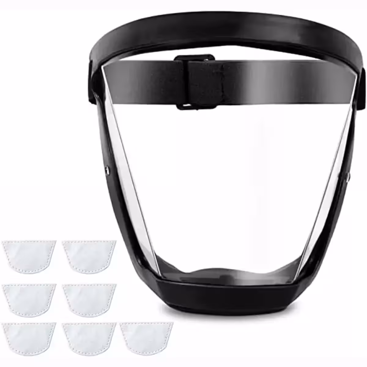 Zaščitna maska za obraz za filtriranje finega prahu, cvetnega prahu in delcev v zraku