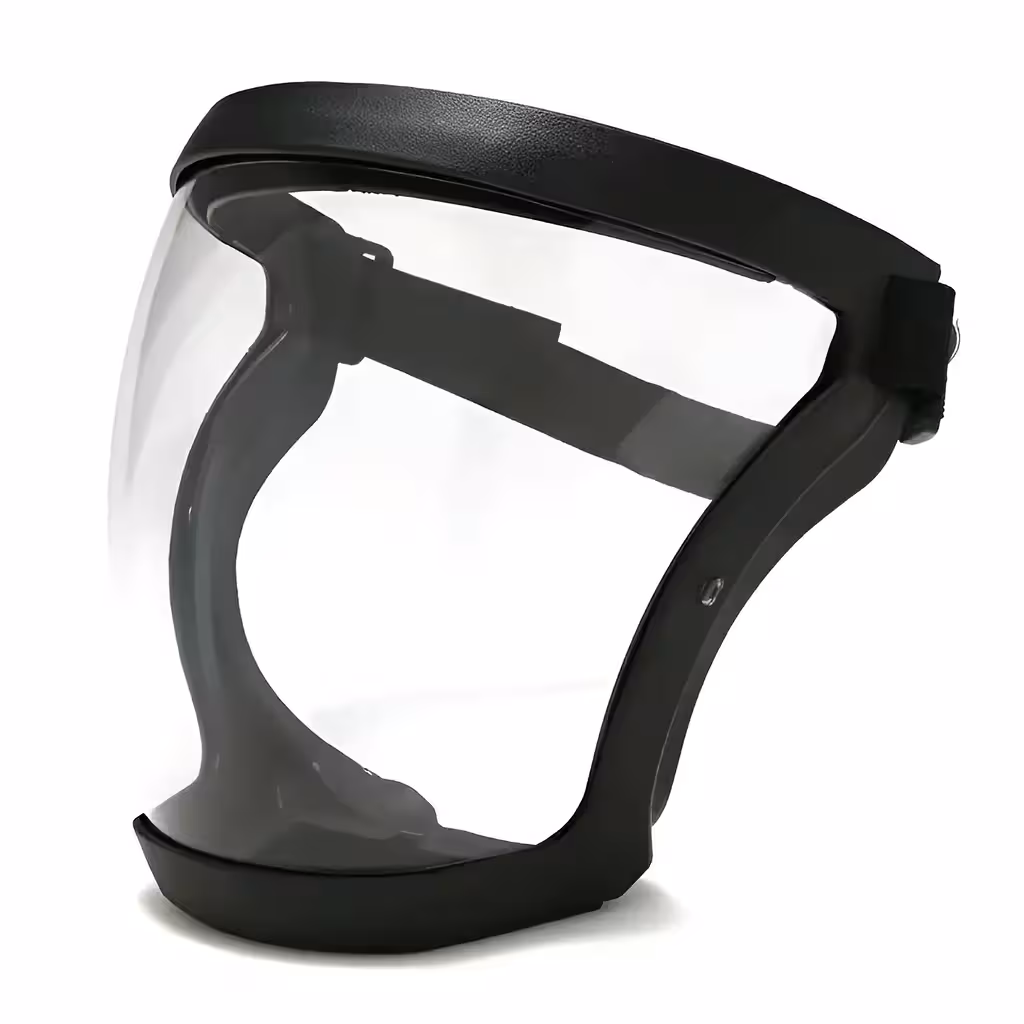 Zaščitna obrazna maska z vizirjem in filtrom PM2.5 – idealna za motorno koso, barvanje, škropljenje dreves