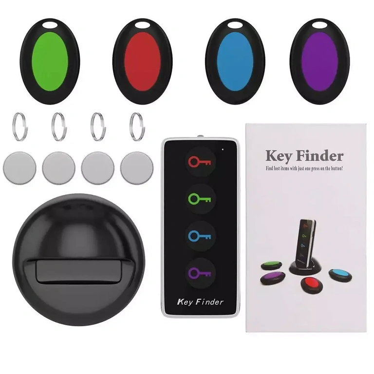 Daljinski z svetilko in pametnimi oznakami za hitro lociranje