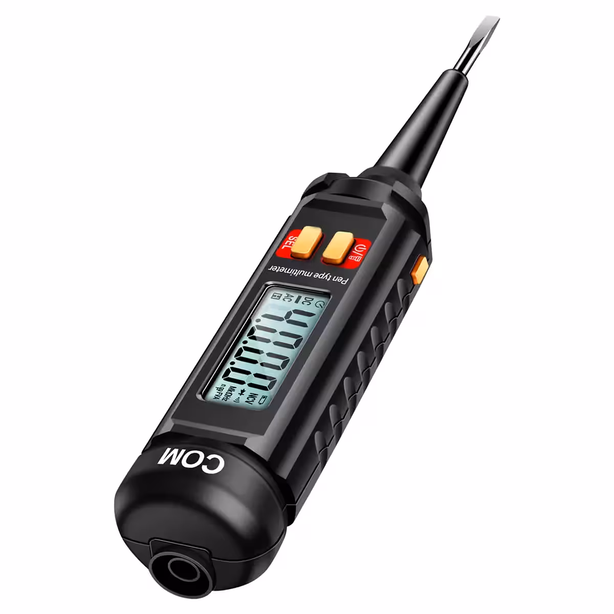 Osvetljen zaslon za enostavno branje izmerjenih vrednosti