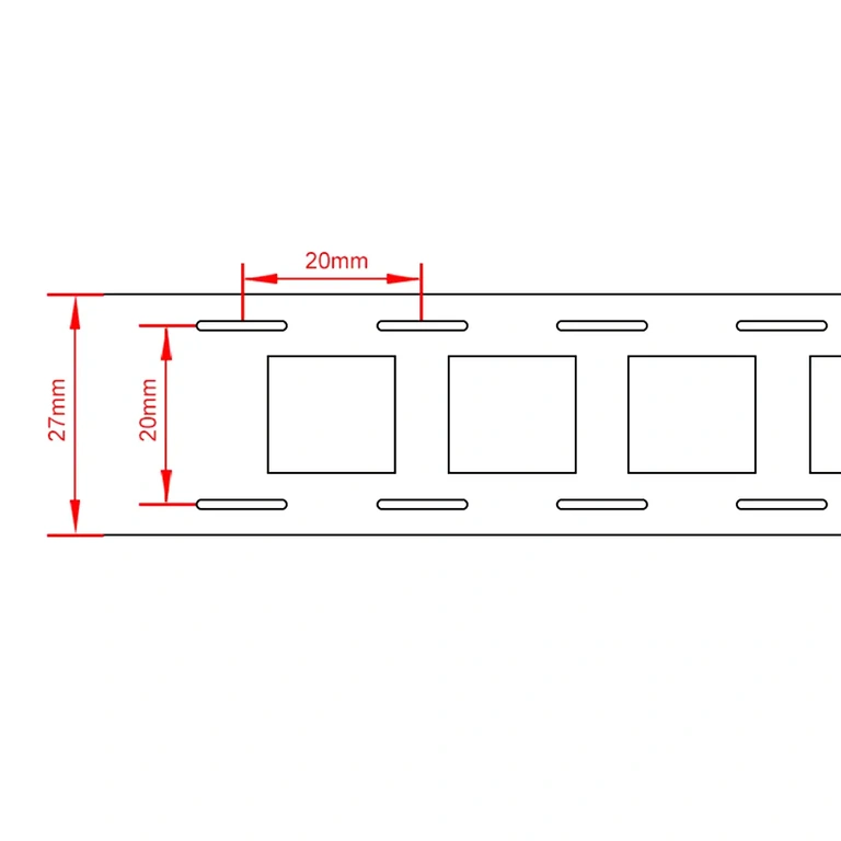 Spačanje 20,2 mm med celicami v konfiguraciji 2P
