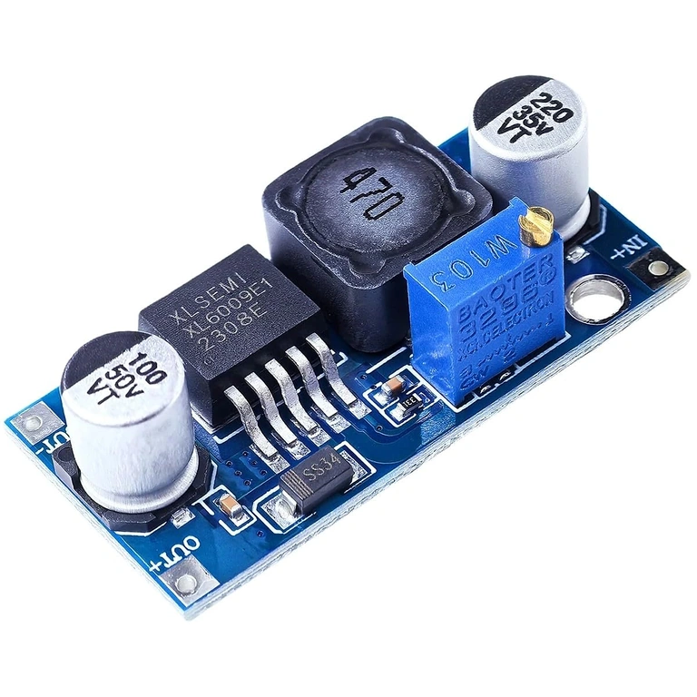 Komponente XL6009 modula Slika glavnih komponent XL6009 modula