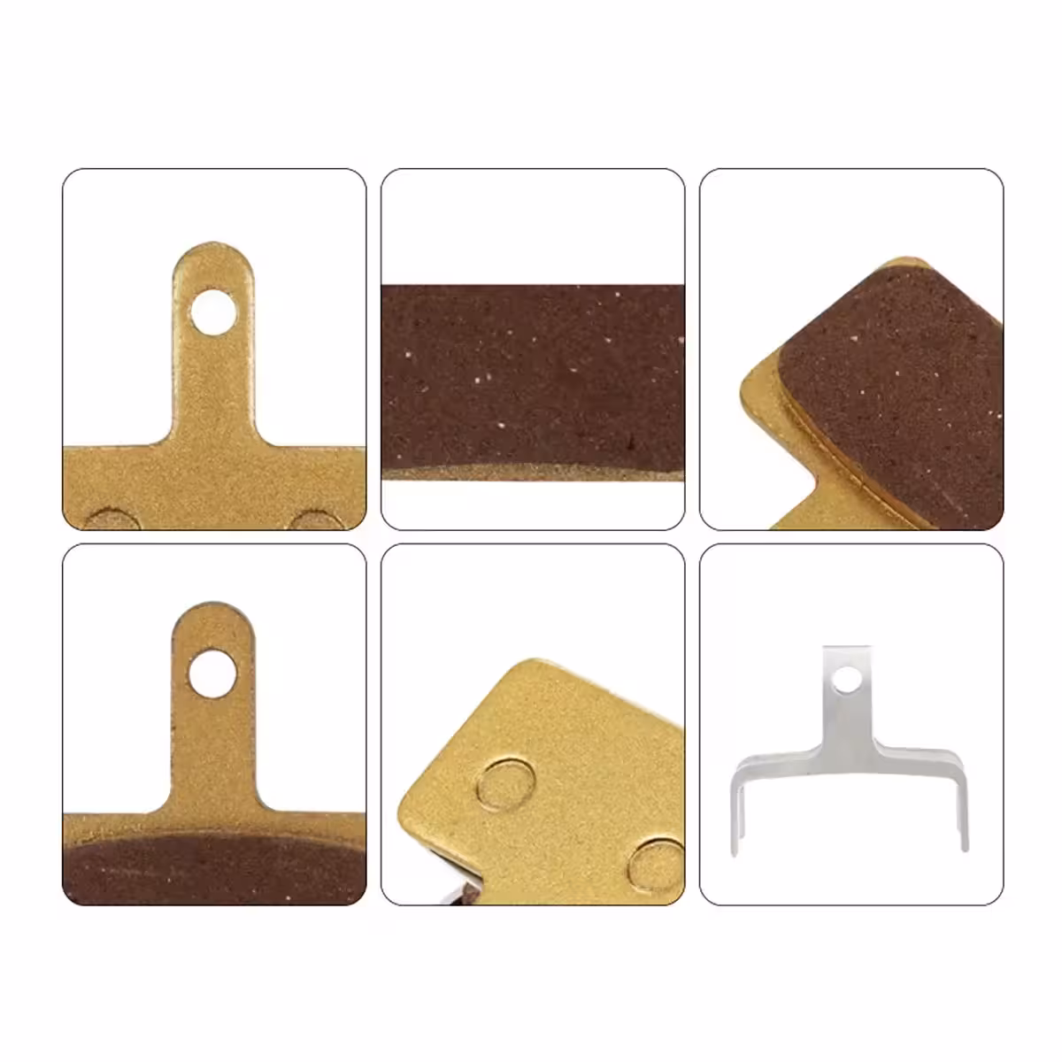 Vzdržljive medeninaste zavorne ploščice za električna kolesa