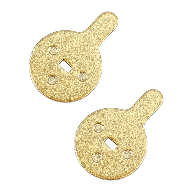 Kovinske zavorne ploščice visoke kakovosti Medeninaste zavorne ploščice, trpežne in zmogljive