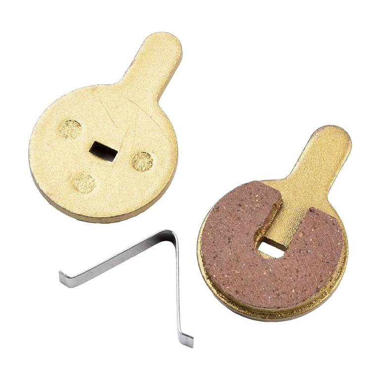 Tihe zavorne ploščice iz bakra Kovinske zavorne ploščice, tiho delovanje