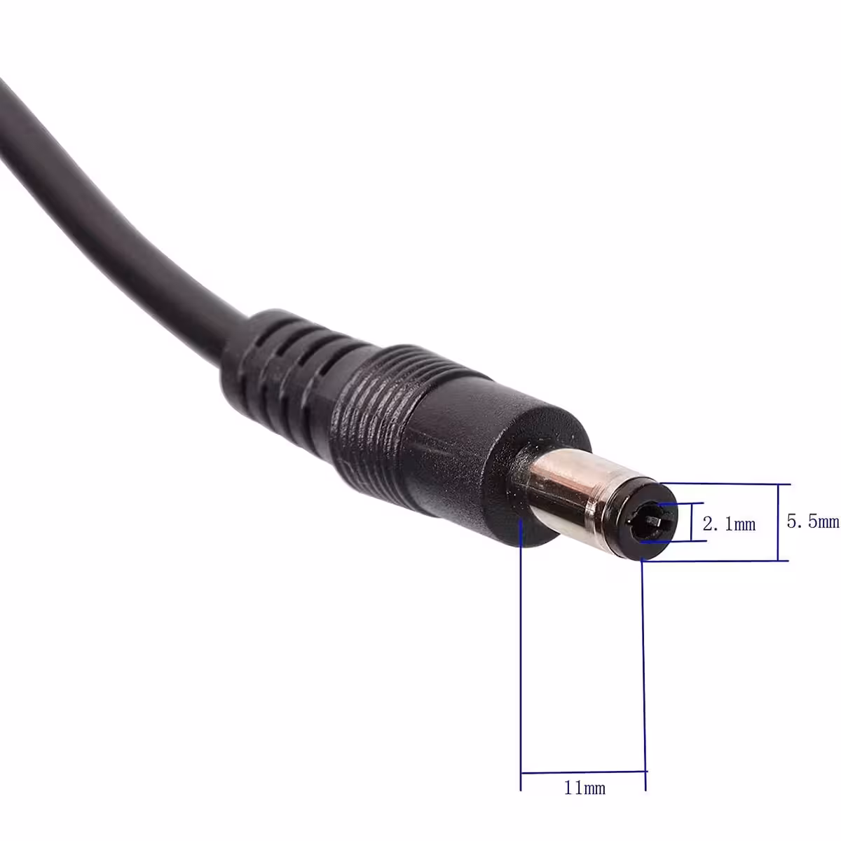 Polnilec 48V–54.6V 2A s priključkom DC 5.5×2.1 mm za skiroje in kolesa