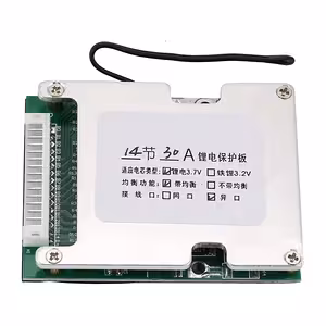 BMS 14S 52V 30A za Li-Ion baterije – zaščita in uravnoteženje akumulatorjev