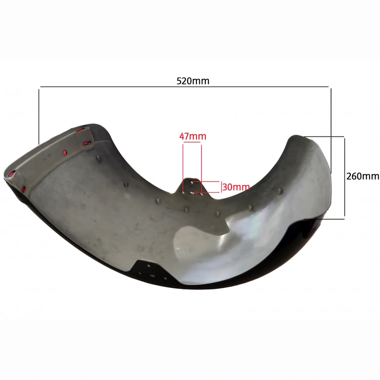 Zadnji blatnik Citycoco iz trpežne plastike