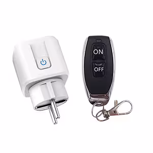 Vtičnica z RF daljinskim upravljalnikom – radijsko vodeno stikalo in vtičnica