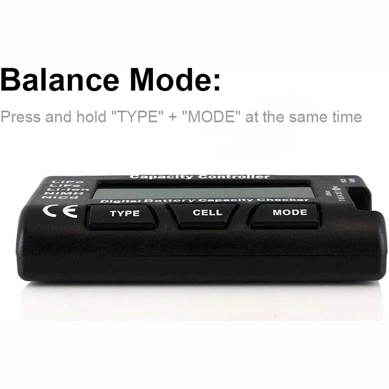 Digitalni tester za vse vrste baterij 2–7S z natančnostjo 0,001 V