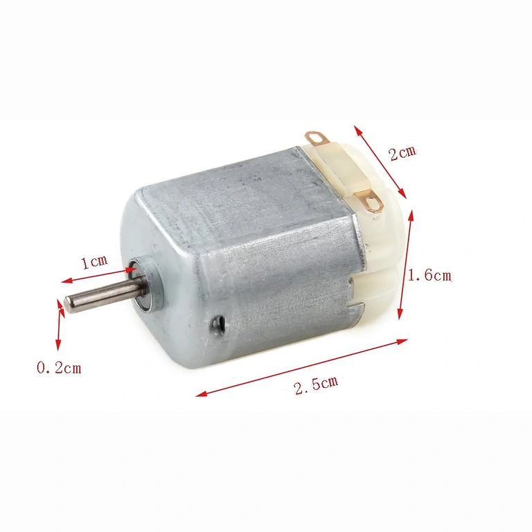 Mini DC motor 130 za izobraževalne poskuse, komplet 6 kosov
