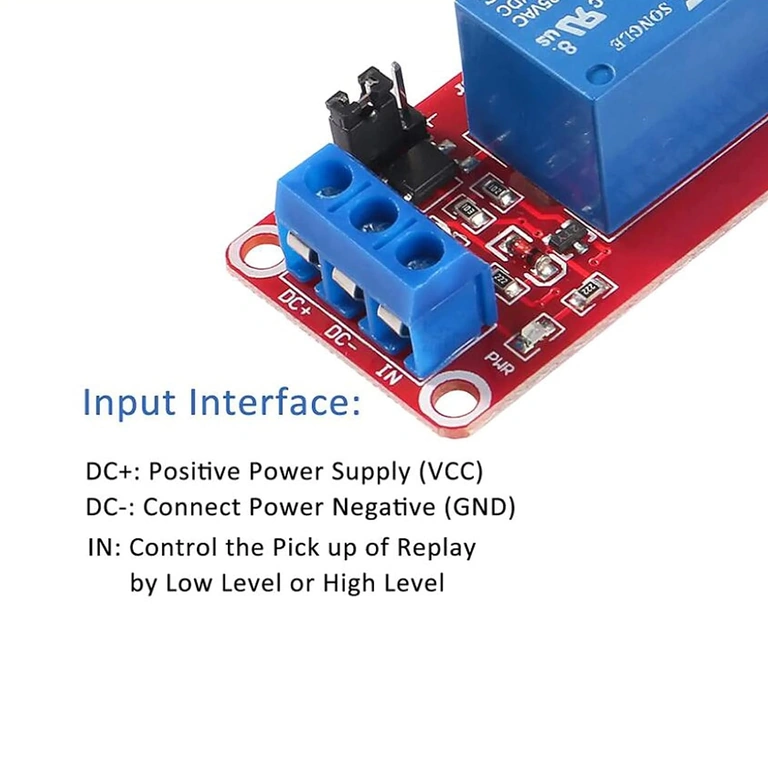 Komplet 5 V relejnih modulov z optosklopnikom, 1 kanal, združljiv z Arduino in Raspberry Pi