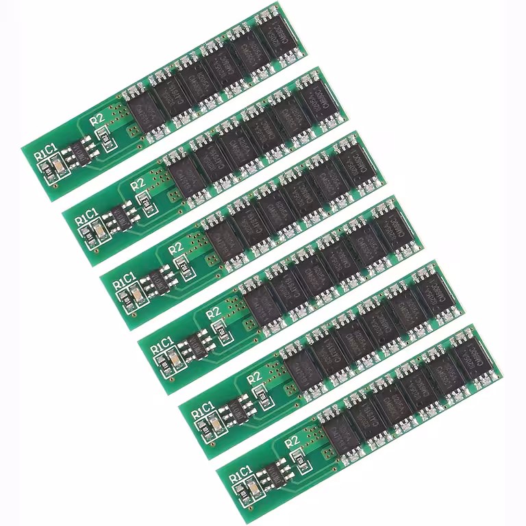 Komplet 6 kosov – BMS modul 1S 18650 3,7V 10A s popolno zaščito