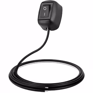 Gumb ON/OFF auto/moto za površinsko montažo – stikalo 12V/24V DC, 10A, kabel 60 cm