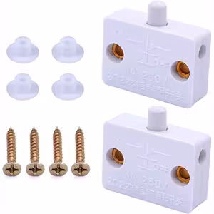 Komplet 2 kosa: stikalo za luč v omari – vgradno, z avtomatskim senzorjem