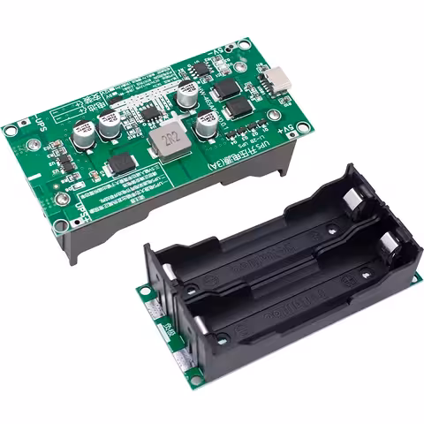 Mini UPS modul 5V/12V – DC UPS modul z napajanjem za akumulatorje 18650