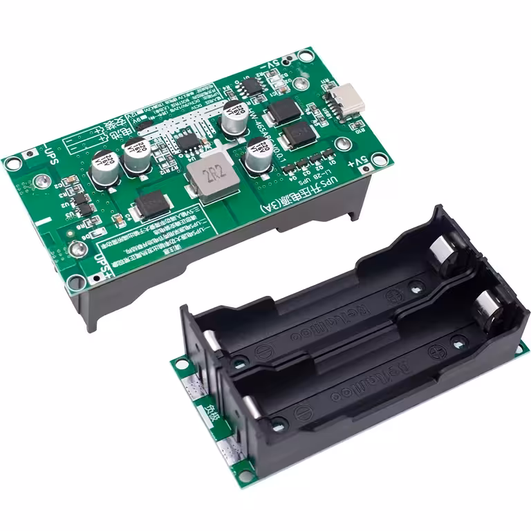 Mini UPS modul 5V/12V – DC UPS modul z napajanjem za akumulatorje 18650