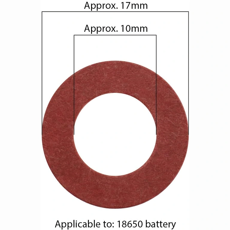 Natančne dimenzije 17,8×10,5×0,3 mm za izolacijski papir 18650