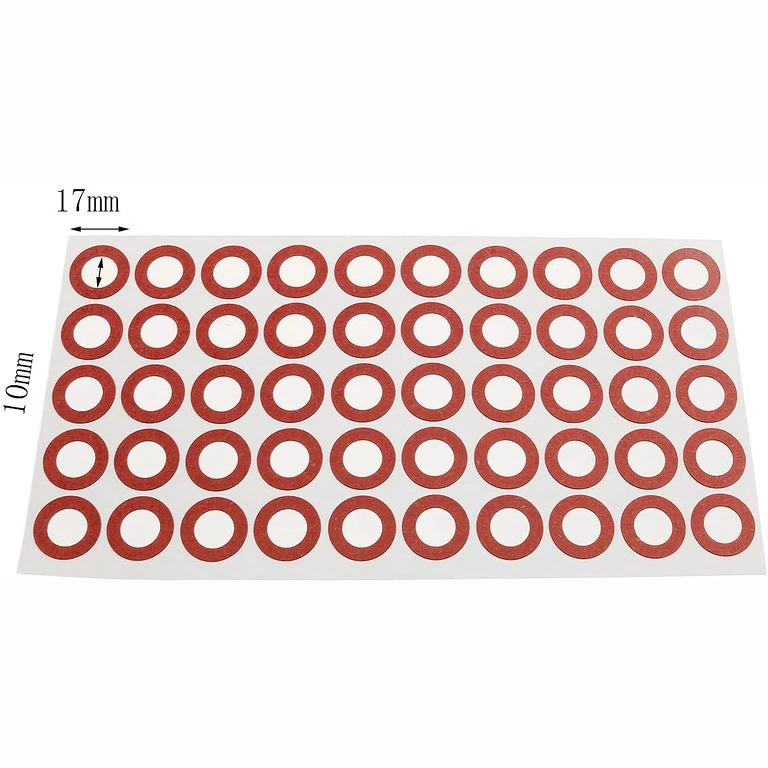 Rdeči izolacijski papir za anodni kontakt baterij 18650